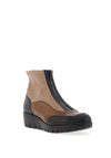 Wonders Sasha Metallic Ankle Boot, Taupe