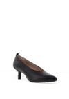 Wonder Hilda Leather Kitten Heel Shoes, Black