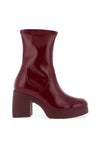 Wonders Eris Patent Retro Boot, Wine