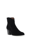 Wonders Cane Suede Leather Cowboy Boot, Negro