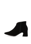 Wonders Eliot Suede Look Leather Ankle Boots, Black