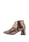 Wonders Eliot Leather Metallic Print Ankle Boots, Gold