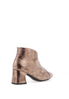Wonders Eliot Leather Metallic Print Ankle Boots, Gold