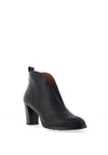Wonders Flex Patent Croc Leather High Heeled Boots, Black