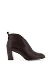 Wonders Flex Smooth Leather High Heeled Boots, Brown