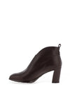 Wonders Flex Smooth Leather High Heeled Boots, Brown
