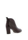 Wonders Flex Smooth Leather High Heeled Boots, Brown