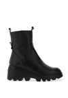 Wonders Leeds Leather Boots, Black