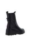 Wonders Leeds Leather Boots, Black