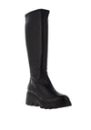 Wonders Alice Knee High Boot, Black