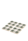 The Home Studio Woodbury Lane 4 Piece Coaster Set