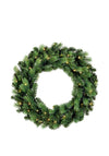 Kaemingk Solar Powered Ottowa Outdoor Fir Pre-Lit Wreath