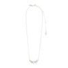 Pilgrim Wrenley Curb Chain Pendant Necklace, Silver