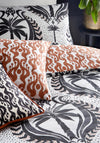 Riva Wylder Tropics Laucala Duvet Cover Set, Terracotta Multi