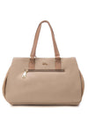Xti Womens Woven Shoulder Bag, Beige