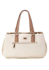 Xti Womens Woven Shoulder Bag, Ice