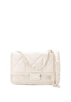 Xti Womens Quilted Shoulder Bag, White