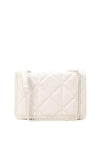Xti Womens Quilted Shoulder Bag, White