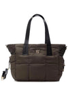 Xti Embellished Quilted Tote Bag, Green