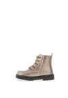 Xti Girls Glitter Butterfly Lace Up Boots, Gold