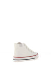 XTI Girls 150777 Canvas Hi Top Trainer, White