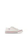 XTI Girls 150777 Canvas Trainer, White
