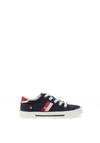 XTI Boy 150849 Canvas Hi Top Trainer, Navy