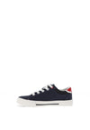 XTI Boy 150849 Canvas Hi Top Trainer, Navy