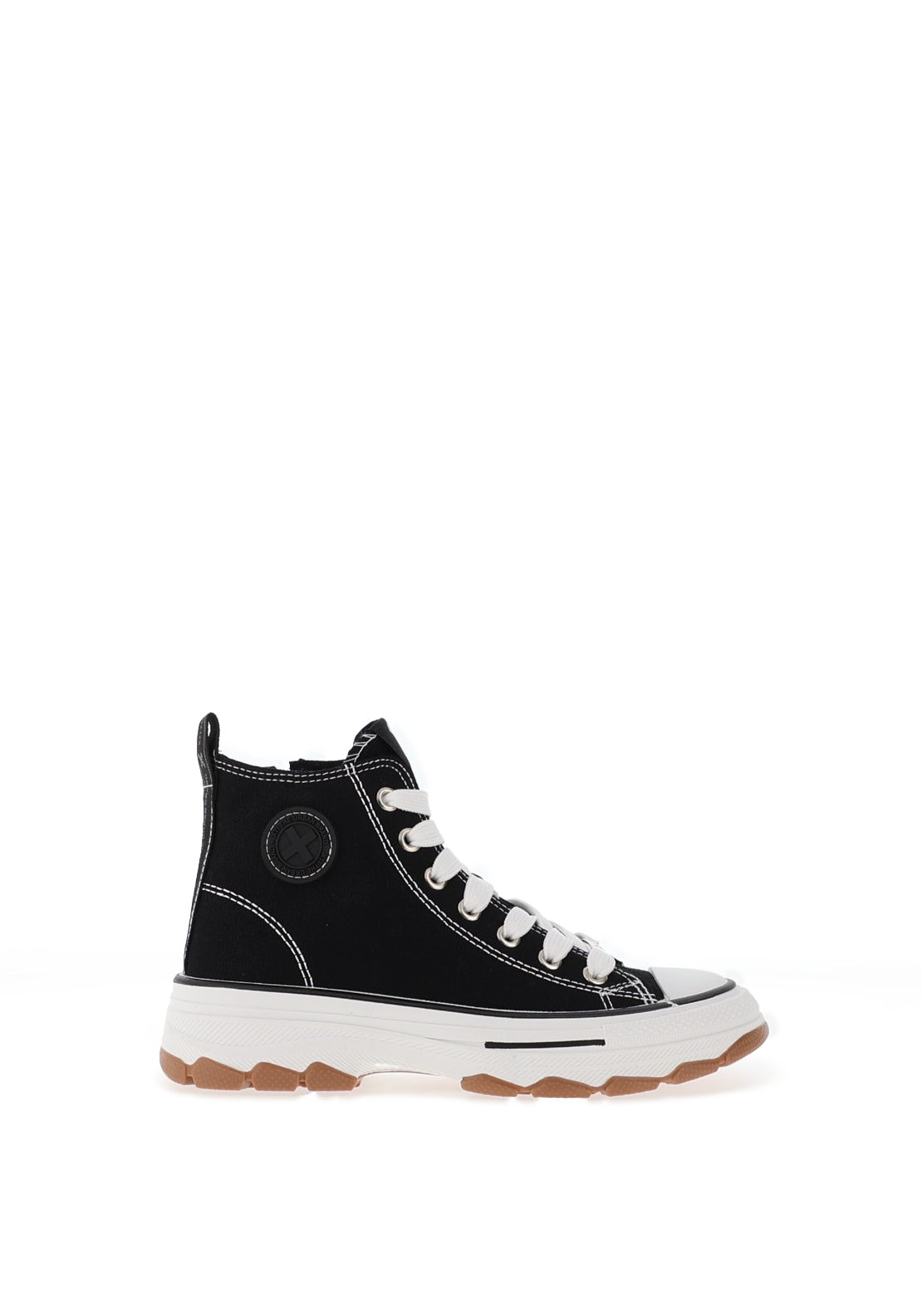 Xti Girls 151277 Hi Top Trainer, Black