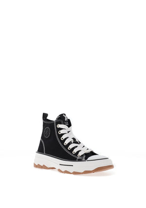 Xti Girls 151277 Hi Top Trainer, Black