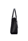 Xti Quilted Faux Leather Tote Bag, Negro
