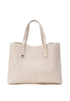 Xti Faux Leather Embossed Shoulder Bag, Hielo