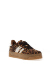 Xti Womens Leopard Printed Gum Trainers, Leopard