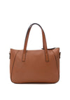 XTI Faux Pebbled Leather Shoulder Bag, Camel