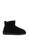 Xti Womens Faux Suede Flat Ankle Boot, Negro