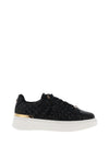 Xti Womens Quilted Trainers, Black