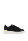 Xti Womens Quilted Trainers, Black
