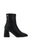 Xti Womens High Ankle Heeled Boots, Black