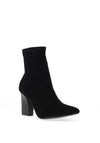 Xti Womens Faux Suede Ankle Boots, Negro