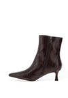 Xti Womens Snaked Printed Heeled Ankle Boot, Brown