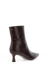 Xti Womens Snaked Printed Heeled Ankle Boot, Brown