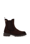Xti Womens Pull On Flat Chelsea Boots, Brown