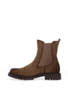 Xti Womens Pull On Flat Chelsea Boots, Taupe