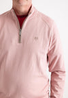 XV Kings by Tommy Bowe Falcons Half Zip Sweatshirt, Muted Rose
