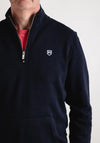 XV Kings by Tommy Bowe Gladiators Half Zip Sweatshirt, Classic Navy