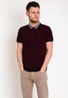 XV Kings by Tommy Bowe Balmain Polo Shirt, Plum Mix