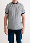 XV Kings by Tommy Bowe Hinterland Stripe T-Shirt, Classic Navy