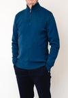 XV Kings by Tommy Bowe Unione Half Zip Sweater, Petrol Blue