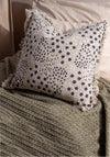 Riva Hara Enzyme Wash Fringed Cushion, Lichen