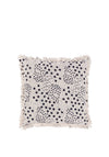 Riva Hara Enzyme Wash Fringed Cushion, Lichen